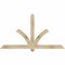 Ekena Millwork Redmond Rough Sawn Timber Gable Bracket, Douglas Fir, 72"W x 39"H x 4"D x 4"F, 13/12 Pitch GBW072X39X0404RED00RDF - alternate 1